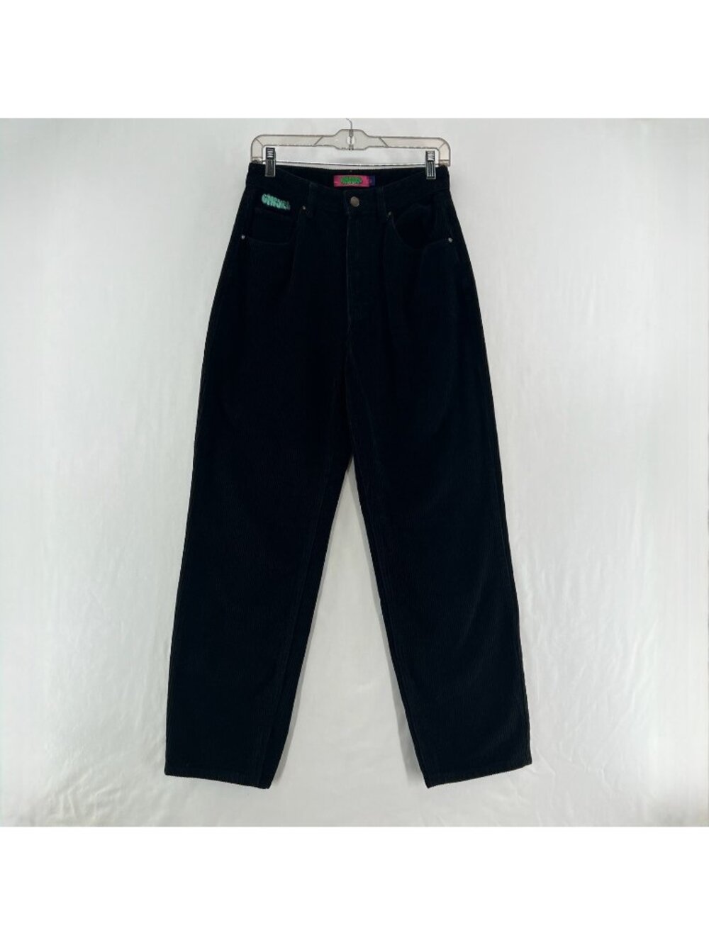 Empyre Tori 90s Skate Baggy Corduroy Pants Women’s Size 5 High Rise Black